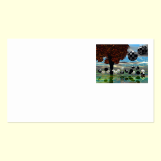 Crystal Garden, Abstract Green Gold Light Double-Sided Standard Business Cards (Pack Of 100)