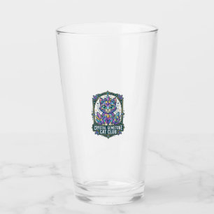 Crystal Gemstone Cat Cat Mom Gift Idea - Crystal G Glass