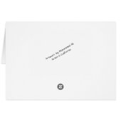 Crystal glass and teacup cards (Back Horizontal)