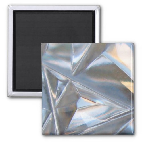 Crystal Glass Photo Magnet