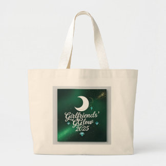 Crystal Glow Large Tote Bag