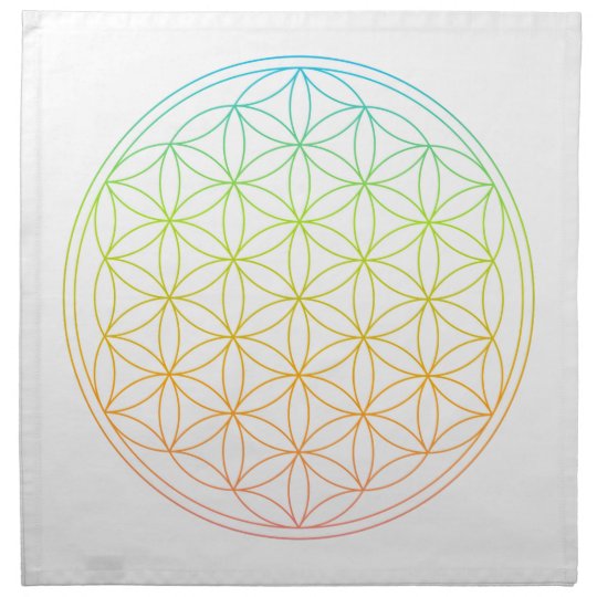 Crystal Grid Cloth Flower Of Life Zazzle