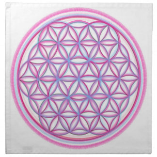 Crystal Grid Cloth Flower of Life Napkin