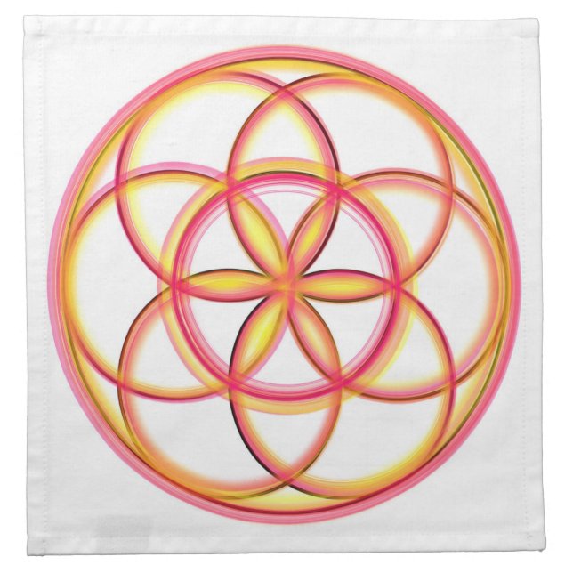 Crystal Grid Cloth Seed of Life (Front)
