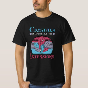 Crystal Healing Crystals To Supercharge Chakra T-Shirt