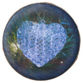 Crystal Heart Ornament Chocolate Dipped Oreo (Front)