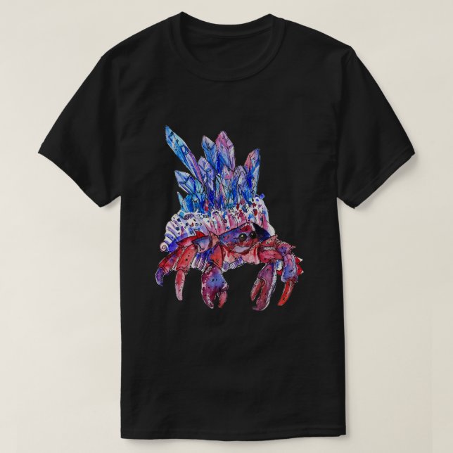 Crystal Hermit T-Shirt (Design Front)