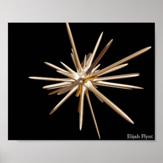 crystal in 3d poster