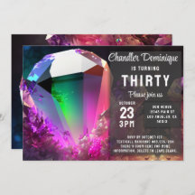 Crystal Jewel Tone Tourmaline October Birthday