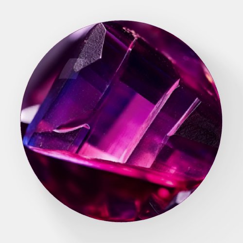 Crystal Jewels Gemstone Ruby Paperweight