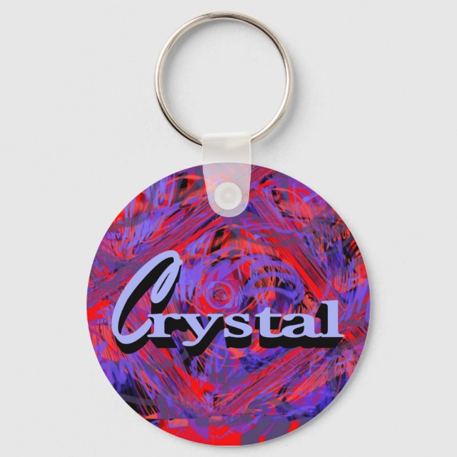 Crystal Keychain (Front)