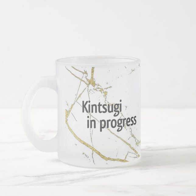 Crystal Kintsugi mug (Left)