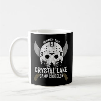 Crystal Lake Camp Counselor Horror Fans Hockey Coffee Mug