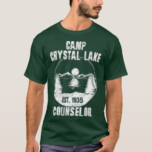 Crystal Lake Counselor Vintage Retro Style  T-Shirt