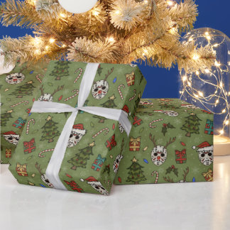 Crystal Lake Creepmas Wrapping Paper