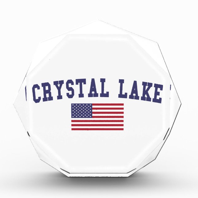 Crystal Lake US Flag Award (Front)