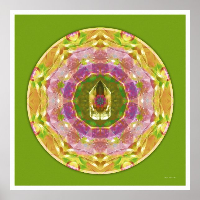 Crystal Mandala 1 Poster (Front)