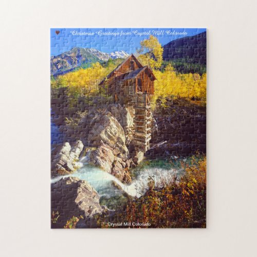 Crystal Mill Colorado Jigsaw Puzzle