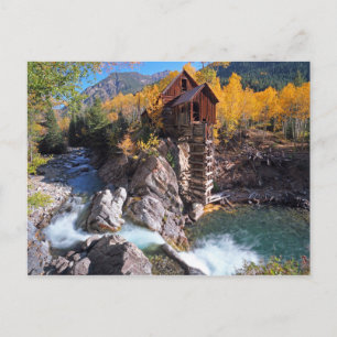 Crystal Mill, Marble, Colorado, USA Postcard