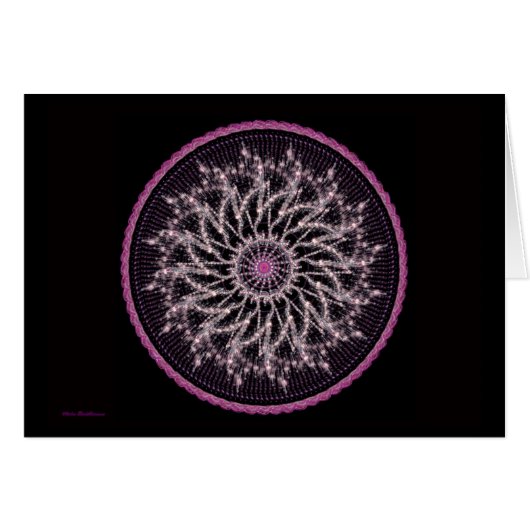 Crystal Mist Mandala Cards (Front Horizontal)