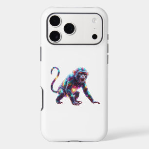 Crystal Monkey Art iPhone 17 Pro Max Case