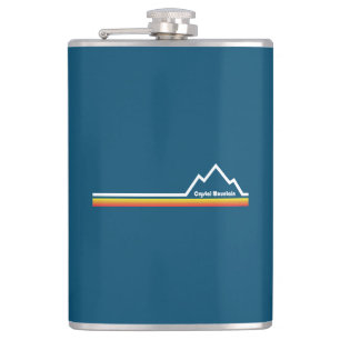 Crystal Mountain Flask