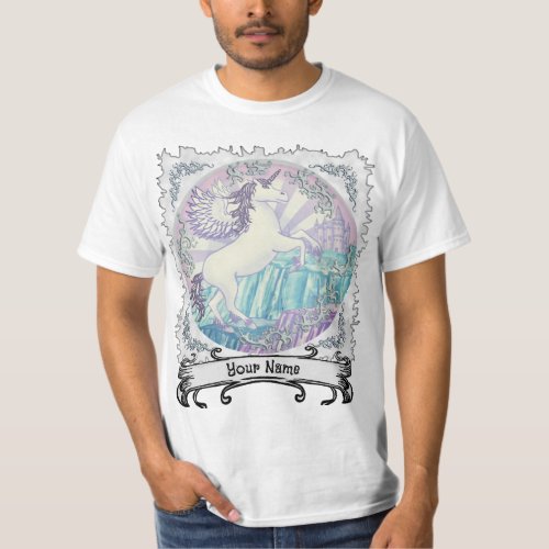 Crystal mountain Pegasus  T_Shirt