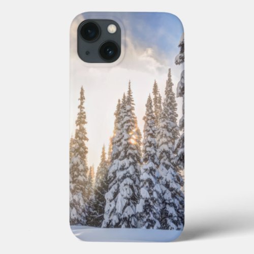 Crystal Mountain Ski Resort near Mt Rainier 1 iPhone 13 Case