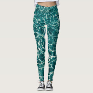 Crystal Ocean Flow Active Leggings