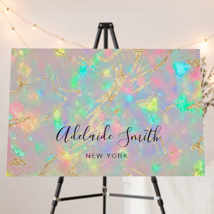 crystal opal stone foam board