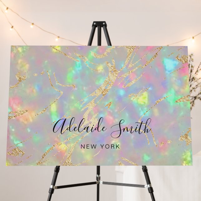 crystal opal stone foam board (In Situ (Stand))