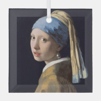 Crystal Ornament The Girl with a Pearl Earring by
