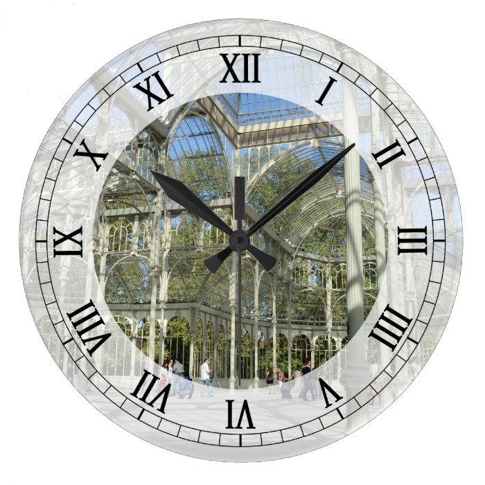 Crystal Palace, Madrid Wall Clock