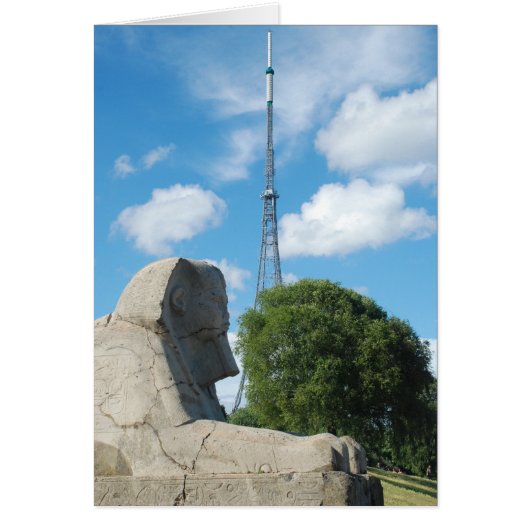 Crystal Palace Park Transmitter and Sphinx Cards (Front)