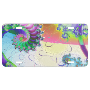 Crystal Parfait License Plate