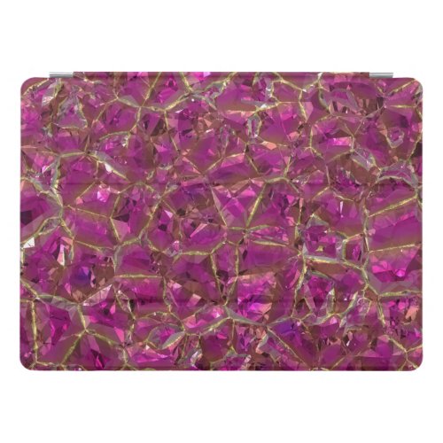 Crystal Pink and Gold iPad Pro Cover