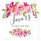 crystal Pink Peach Roses Favors party/wedding sign