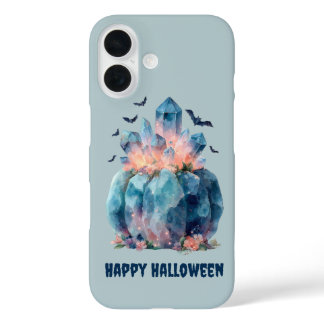 Crystal Pumpkin Halloween iPhone 16 Case