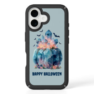 Crystal Pumpkin Halloween iPhone 16 Case
