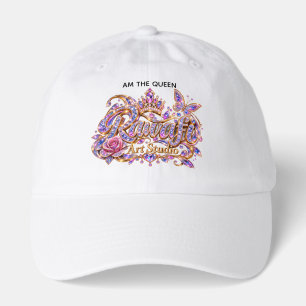Crystal Queen Pink Floral Elegance Hat