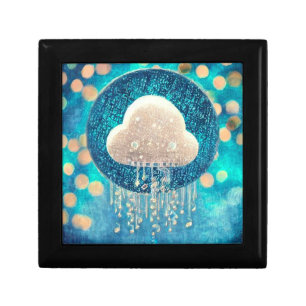 Crystal Rain Cloud Gift Box