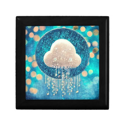 Crystal Rain Cloud Gift Box