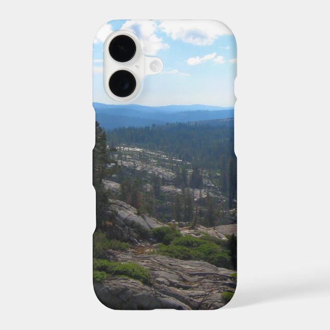Crystal Range Valley, Desolation Wilderness Case-Mate iPhone Case (Back)
