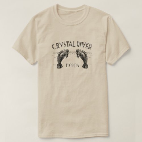 Crystal River Florida Manatee T_Shirt