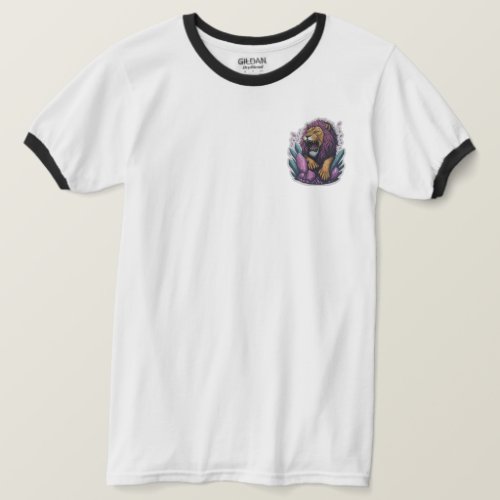  Crystal Roar Mystical Lion T_Shirt Designs