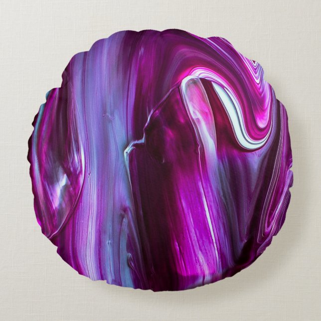 Crystal Round Pillow (Front)