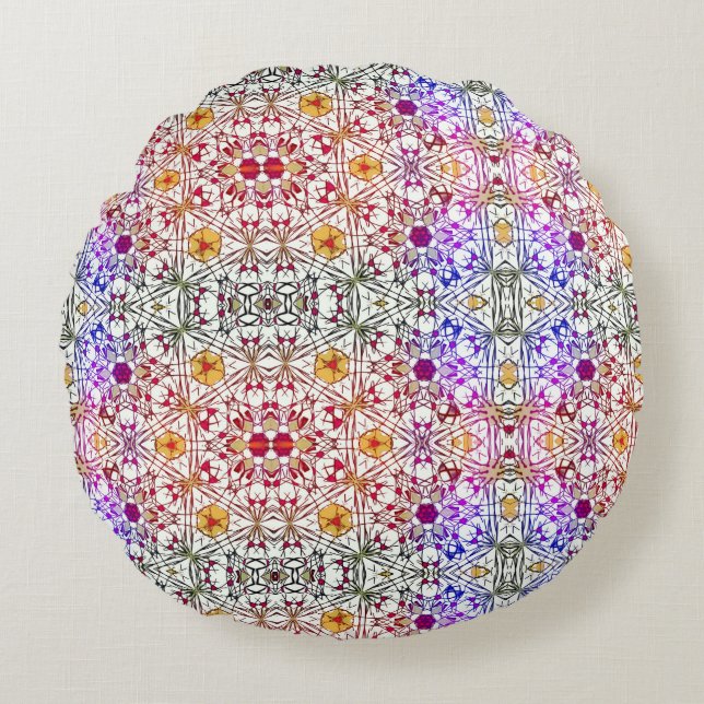 Crystal Round Pillow (Front)