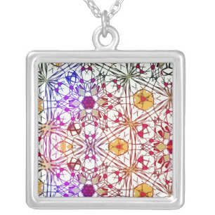 Crystal Silver Plated Necklace