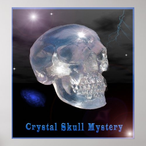 Crystal skull Mystery posters