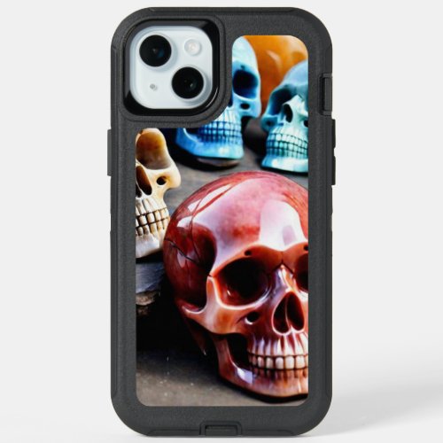 Crystal Skull iPhone 15 Plus Case